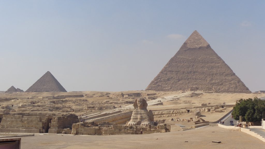 Pirámides de Gizeh.