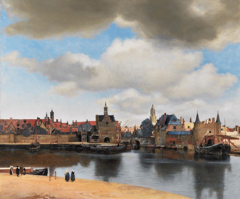 Vista de Delft, de Johannes Vermeer