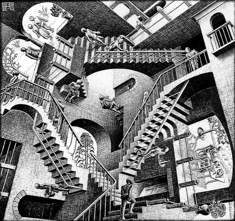 Casa de Escaleras - Exposición Escher Madrid