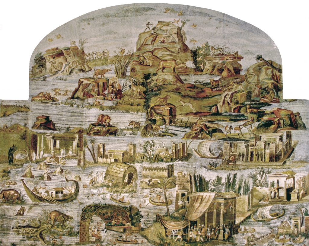 Mosaico del Nilo de Palestrina.