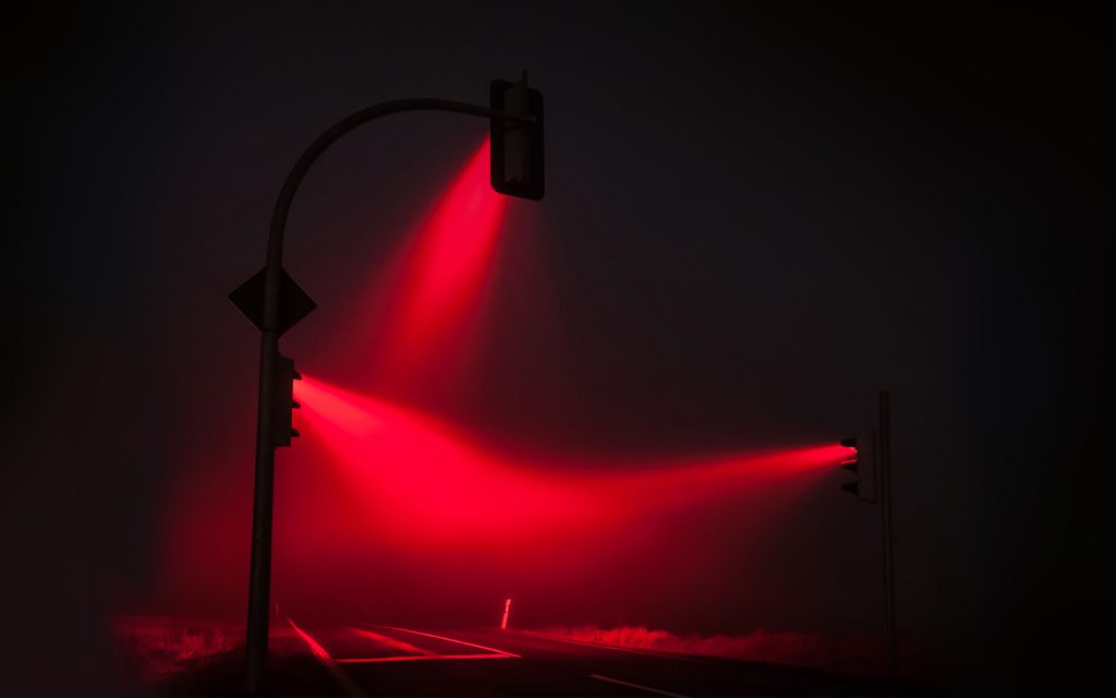 Luz roja, Traffic Lights, de Lucas Zimmerman.