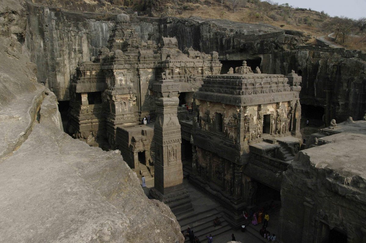 Los templos de Ellora.