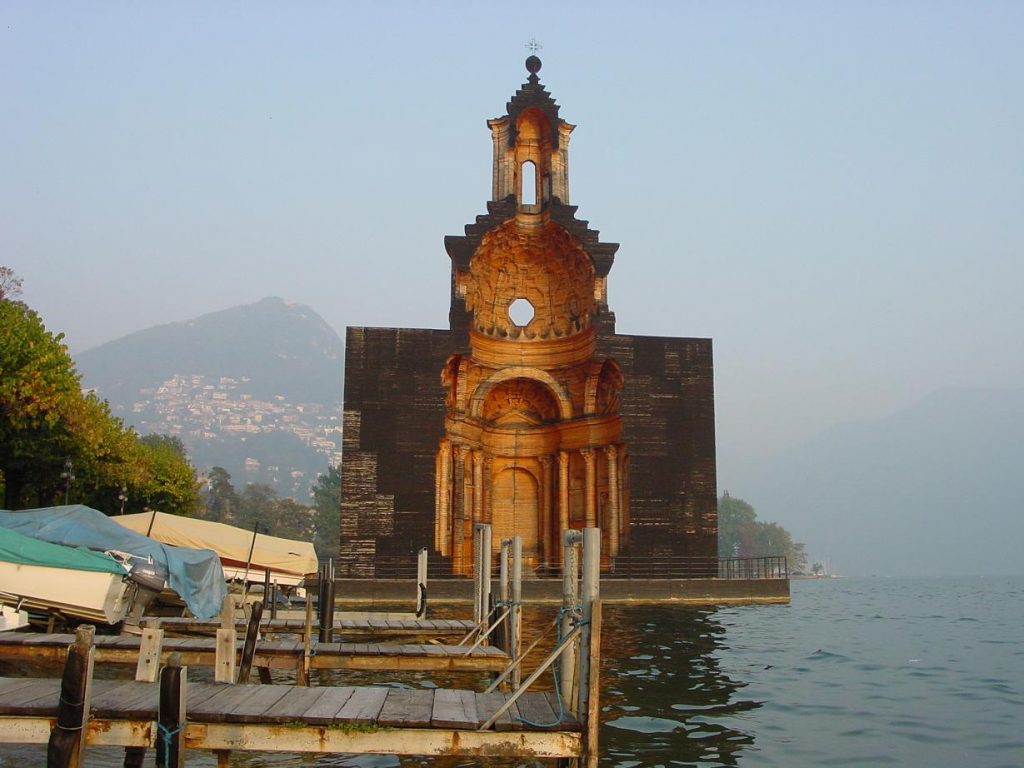 Homenaje de Francesco Borromini a Mario Botta.