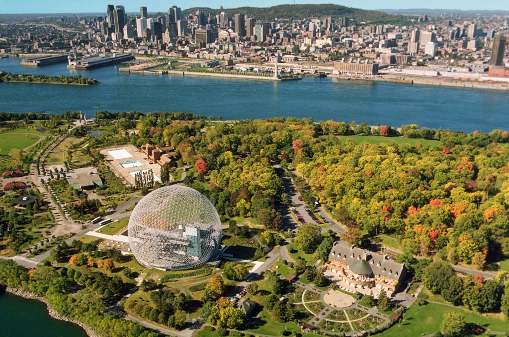 Biosphère de Montreal, hoy.