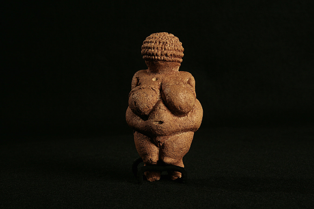 Venus de Willendorf, museo de historia natural de Viena.