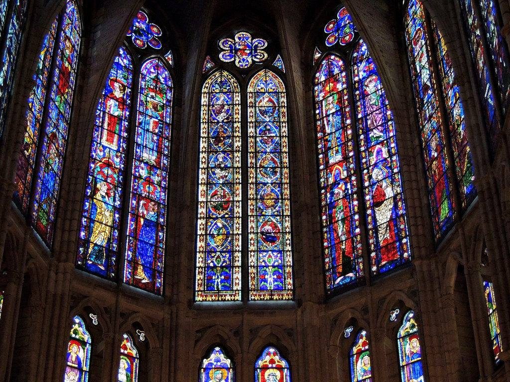 Las vidrieras de la Catedral de León.