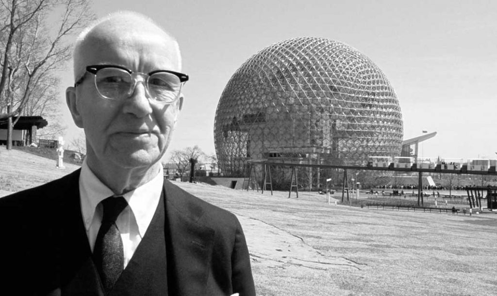 Cúpula Geodésica de Richard Buckminster Fuller en Montreal.