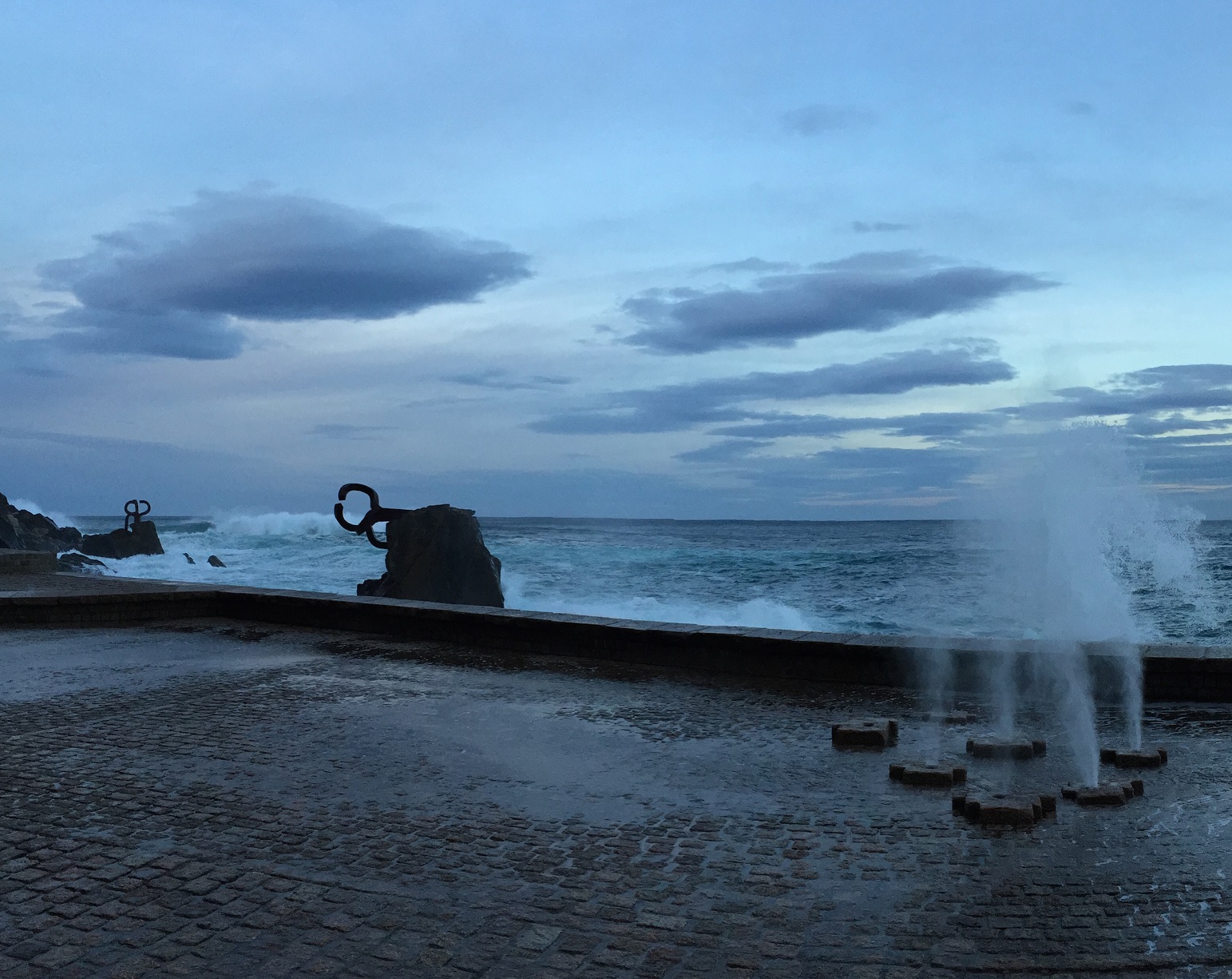 El Peine del Viento de Chillida.