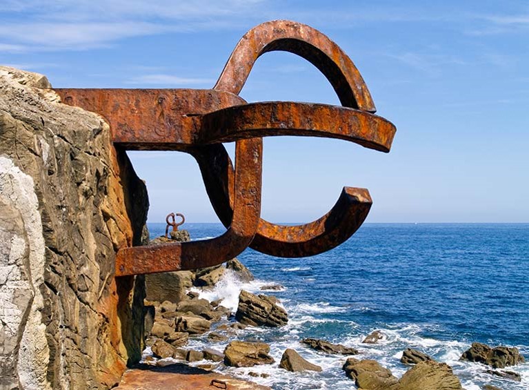 El Peine del Viento de Chillida.