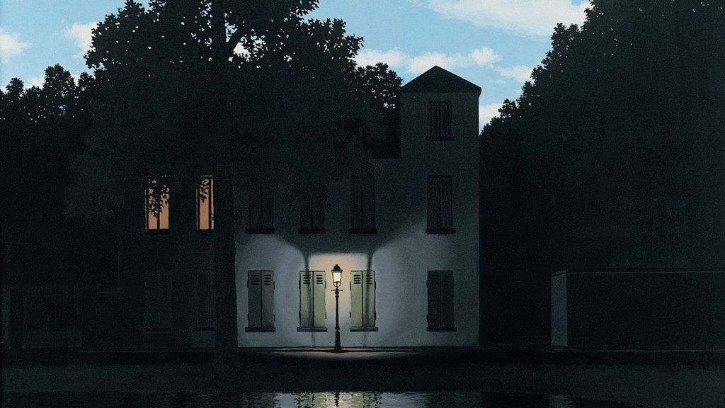 El imperio de las luces, René Magritte.