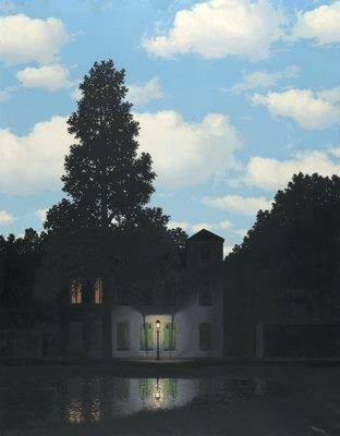 El imperio de las luces, René Magritte.