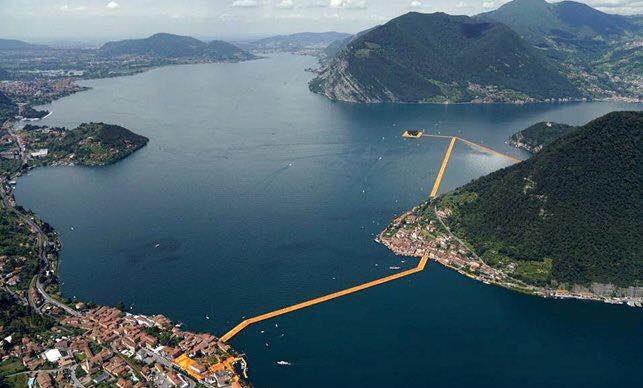 Muelles Flotantes, Christo y Jeanne-Claude.