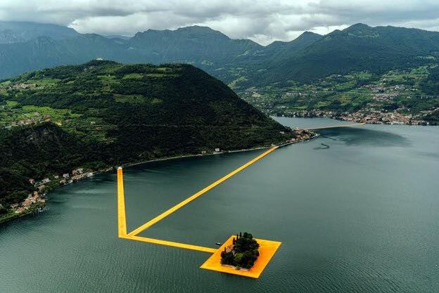 Muelles Flotantes, Christo y Jeanne-Claude.