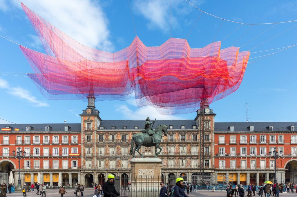 Earth Time, Janet Echelman.