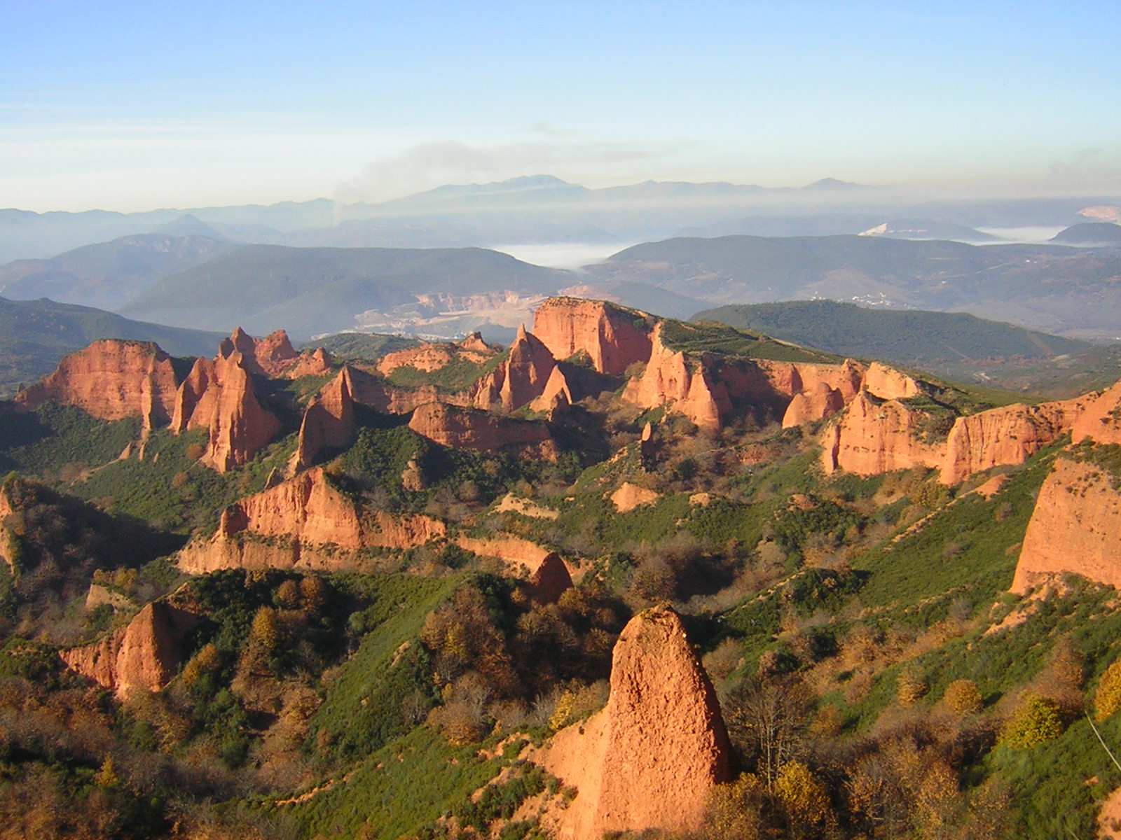 Las Médulas, en el Bierzo leonés.